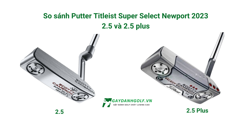 Putter Titleist Super Select Newport 2023