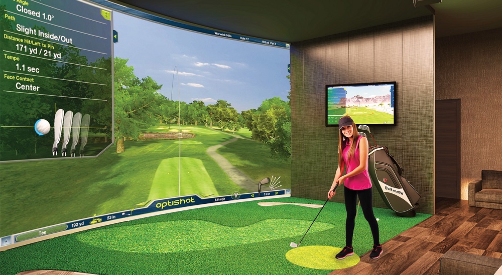 Máy tập golf 3D 1